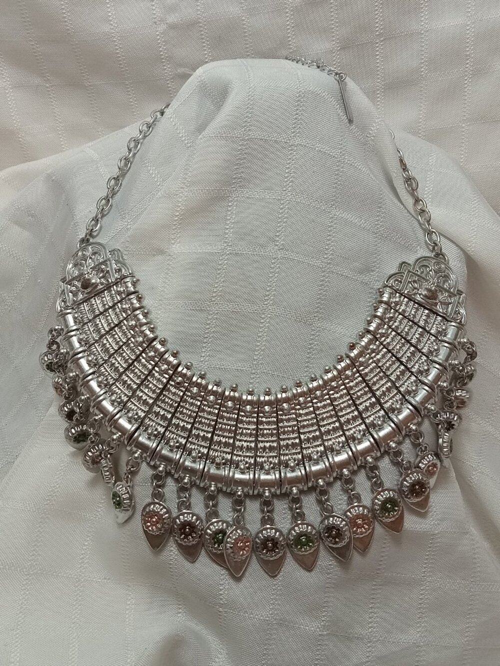 Revamped Dynamite statement vintage necklace